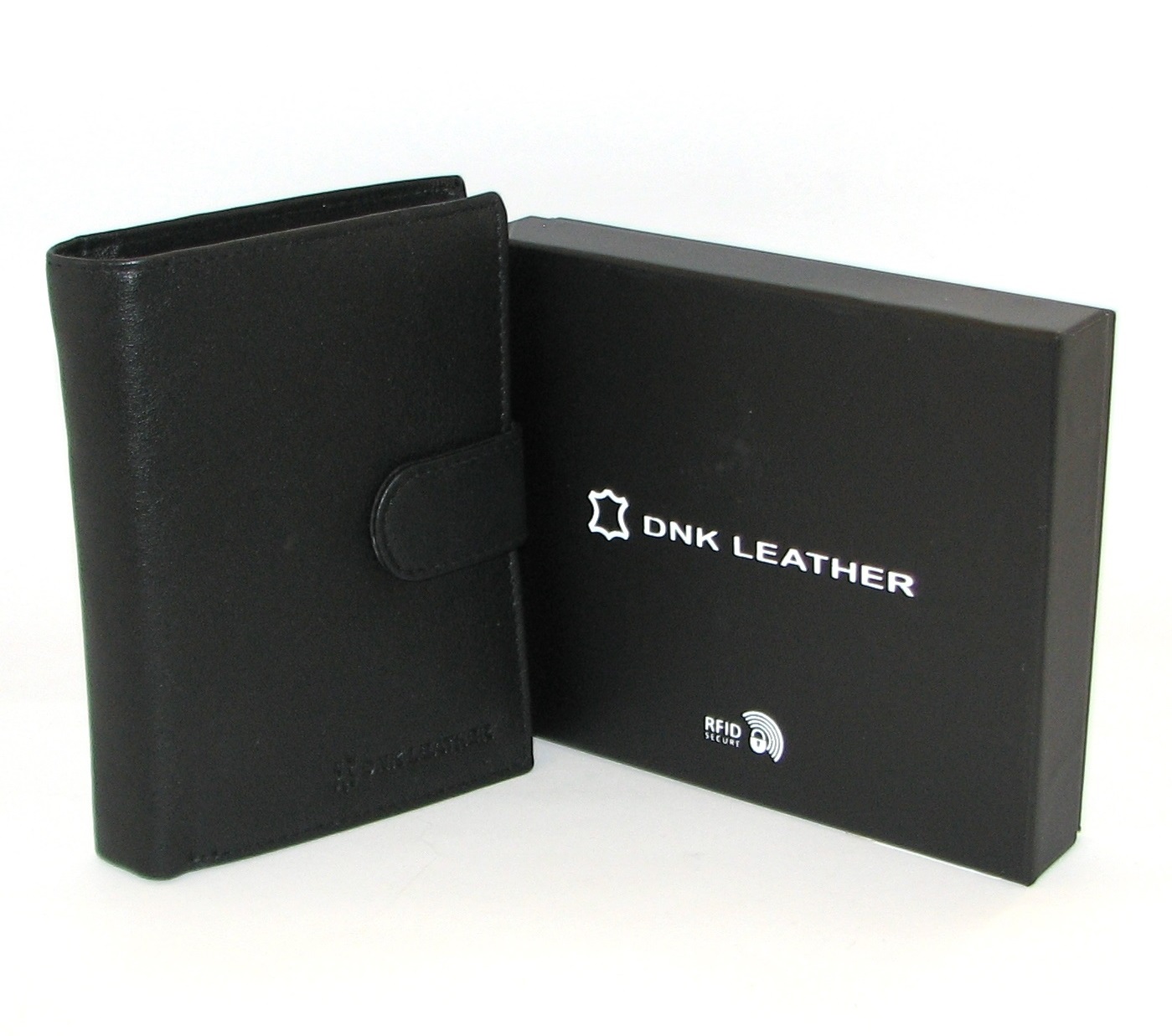 Кожаный кошелек DNK N4L-CCF blk NEW